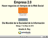 Amalio A. Rey: “Empresa 2.0: hacer negocios en tiempos de la web social”